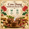 Cow Dung Sambrani Havan Cup