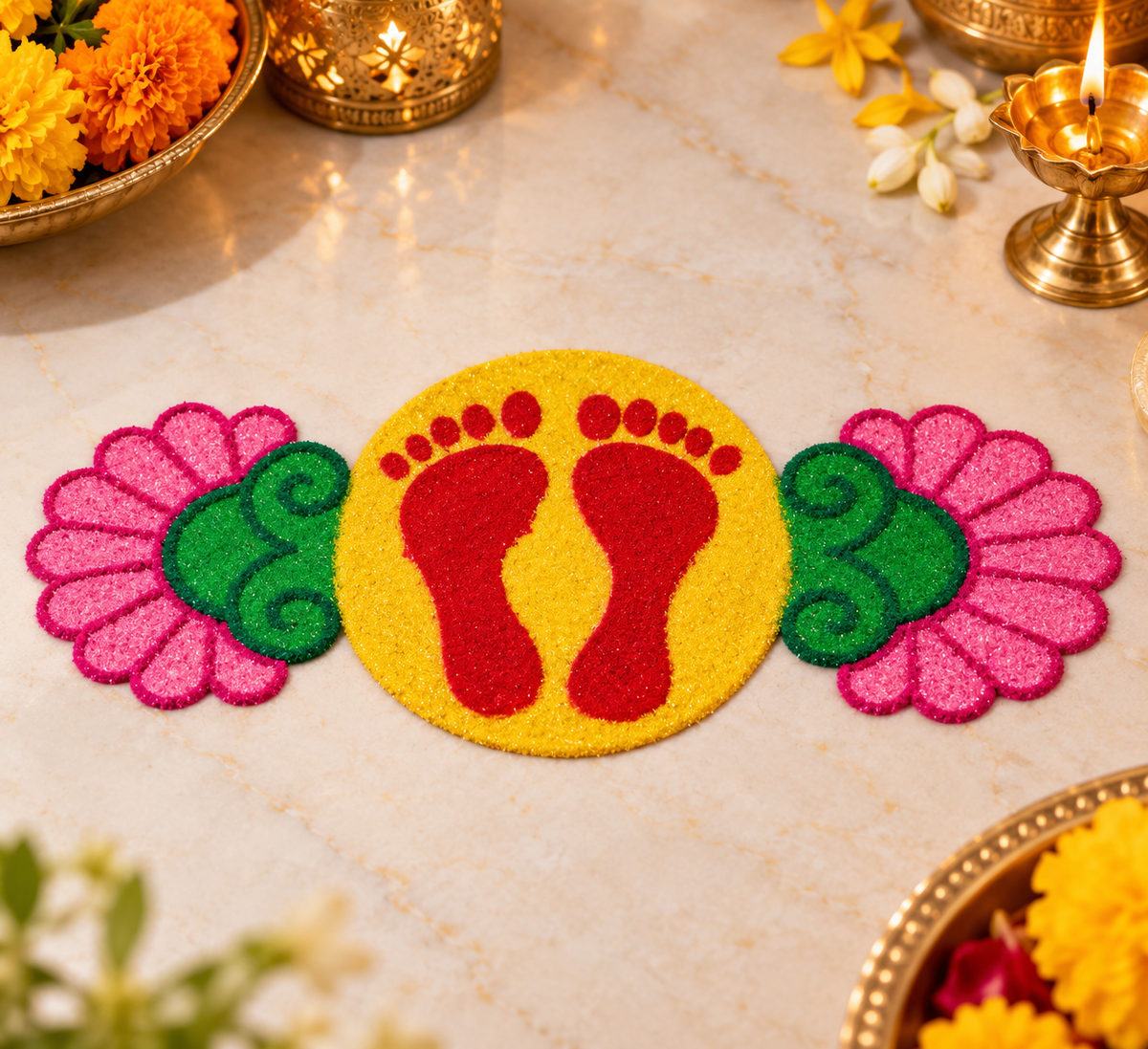 Lakshmi Charan Rangoli