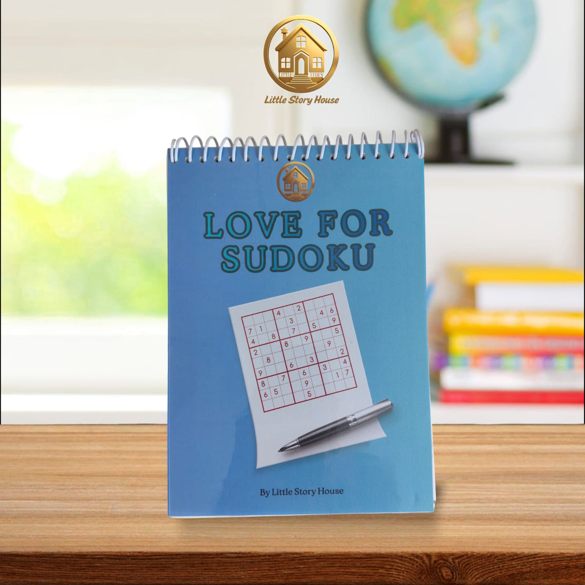 Love for Sudoku – Brain-Boosting Sudoku Puzzle Book